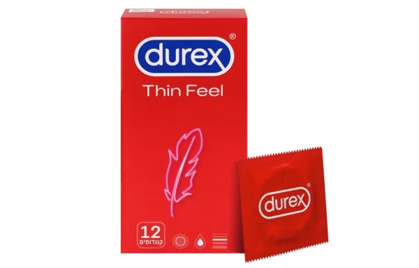 קונדומים טין פייל דורקס - Durex Thin Feel Condoms