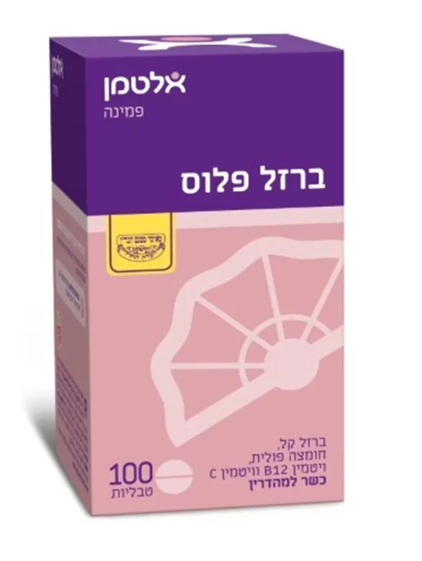 ברזל פלוס בד"צ, 100 טבליות - אלטמן