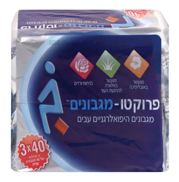 מגבוני פרוקטו, אריזת שלישייה 120 יח', נוברטיס