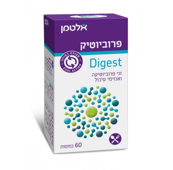 פרוביוטיק DIGEST, 60 כמוסות - אלטמן