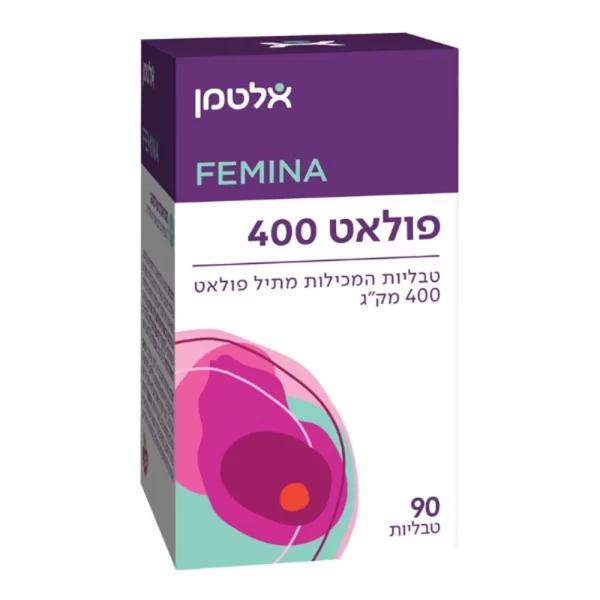 פולאט 400 מק''ג 90 כמוסות | אלטמן