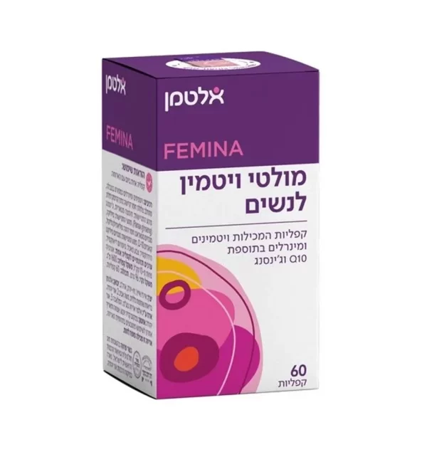 מולטי ויטמין לנשים, 60 קפליות - אלטמן